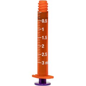 محاقن عنبر ENFit من فيسكو ميديكال 3 مل - عبوة من 25 قطعة in Kuwait