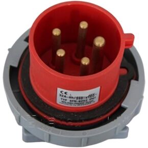 Industrial Waterproof Concealed Appliance Plug IP67/32A/380V SFN-6252 in Saudi Arabia