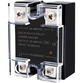 1 قطعة تتابع الحالة الصلبة 10A 25A 40A 60A 80A 100A 120A 200A 240A مرحلة واحدة التحكم تيار مستمر إلى التيار المتناوب إلى 3-32VDC (10A) in Kuwait