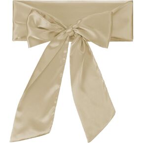 PATIKIL Satin Sash Belt, Wedding Party Bridal Blank Satin Waist Belts Prom Accessory for Graduation Birthday Decoration in Saudi Arabia