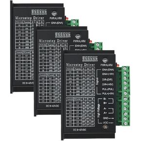 Stepper Motor Driver Stepper Motor Driver TB6600 23 Nema 34 42/57/86 Nema17 4A DC9-40V 1 Axis Stepper Motor CNC Engraving Machine(3PC) in Kuwait