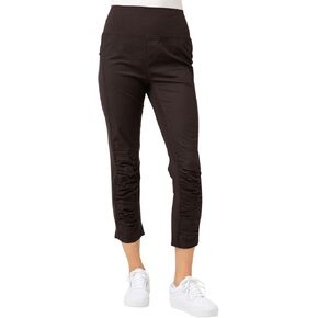 XCVI سروال ضيق عالي الخصر | بناطيل رياضية للنساء | الفحم - XL in Kuwait