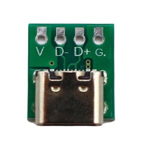 Fengpeng 10/5/1 قطعة USB 3.1 نوع C موصل 16 دبوس اختبار لوحة دارات مطبوعة محول 16P مقبس لنقل كابل سلك خط البيانات (قطعة واحدة) in Kuwait