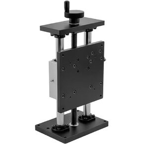 Linear Stage Actuator, Manual Sliding Table Linear Rail Guide with Handwheel, 100mm Stroke, Z-axis Lifting Platform, for DIY CNC Router, Mechanical Engineering in Saudi Arabia