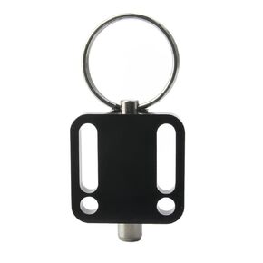 QX246 Spring Loaded Indexing Pin Aluminum Stainless Steel Plungers with Mounting Flange 1Pcs(QX246-LS,6MM) in Kuwait