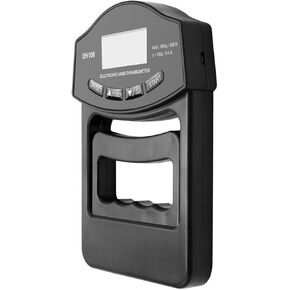 Grip Strength Tester, 396Lbs/180Kg Digital Hand Dynamometer Meter USB LCD Screen(Black Grip Meter) in Kuwait