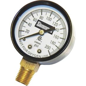 SIMMONS 1309 0-200 1/4 Pressure Gauge in Kuwait