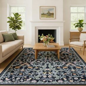 سجادة أرضية شفافة، سجادة منطقة بلاستيكية مقاس 3 × 5 بوصة لطاولة غرفة الطعام، سجادة مقاومة للماء ومقاومة للبقع للأطفال، واقي أرضية من الفينيل للمطبخ، الفناء، المناطق ذات حركة المرور العالية in Kuwait