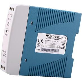 MDR-20-12 12V 1.67A 20W DIN Rail Power Supply - كفاءة عالية للتطبيقات الصناعية in Kuwait
