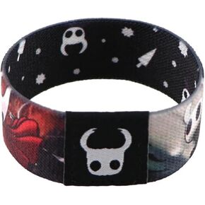 Hollow Knight Metroidvania Video Game 7.1" Reversible Stretch Wristband Wrist Band Bracelet Elastic Strap in Kuwait
