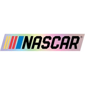 NASCAR 2-Inch Laser Cut Holographic Vinyl Decal Sticker in Saudi Arabia