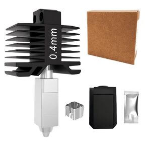 طقم فوهة هوتند كاملة من الفولاذ المقوى 0.2 مم لمختبر بامبو P1P P1S، تصميم متكامل معدني بالكامل 300 درجة مئوية رأس طباعة بدرجة حرارة عالية مع مروحة، ثيرمستور، سخان سيراميك in Kuwait