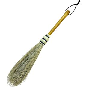 Handmade Broom Bamboo Stick Handle Duster Brush,Natural Grass, Whisk Broom,Cleaning for Home and Office,16 Inch in Kuwait