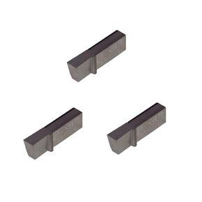 3 Pack LGT125D2L, .125" Width, .250" Depth, Uncoated Carbide, Sharp Corner, THINBIT Grooving Insert for Steel, cast Iron and Stainless Steel with Interrupted cuts in Saudi Arabia