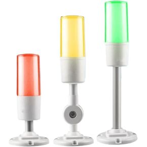 Led Three-Color Signal Indicator Lamp 24V 3 Color in 1 Layer Smart Warning Light for Machine Alarm Fold/Rod Optional(Twinkle fold Type) in Kuwait