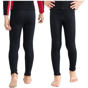 Wetsuit Pants for Kids, Boys Girls Toddles 3mm Wetsuit Neoprene Pants for Water Sports Surfing Swimming Snorkeling Kayaking in Kuwait