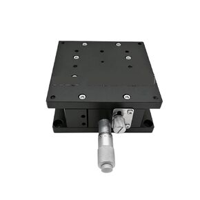 منصة رفع يدوية مقاس 125 * 125 مم على المحور Z مقاس 5 بوصات مع قضبان توجيه مزدوجة شديدة التحمل in Kuwait