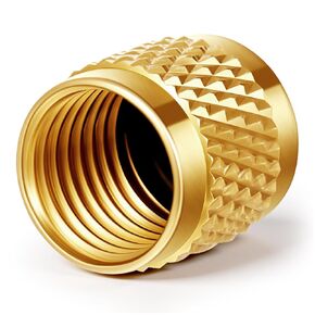 1/4 Flare Cap, Round Brass W/Neoprene O Ring Seal HVAC Valve Caps(50 Pcs) in Kuwait