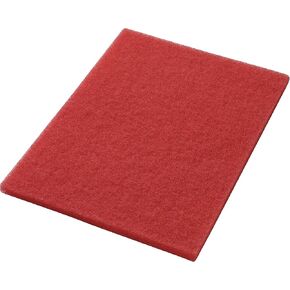 Americo Manufacturing 40441420 Red Buffing Floor Pad Rectangle (Three Pack of 5), 14" x 20" in Kuwait
