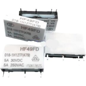 18 فولت تتابع HF49FD 018-1H12TF 18vdc HF49FD0181H12TF 18VDC DC18V 5A 250VAC 4pin in Kuwait