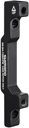 Shimano Adapter for Post Type calliper, for 180mm Post Fork Mount to 220 mm Rotor,Black in Saudi Arabia