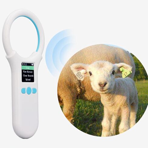 الماسح الضوئي لعلامات الحيوانات، قارئ معرف شريحة الحيوانات المحمول مع شاشة LED لإدارة خنزير الكلاب in Saudi Arabia