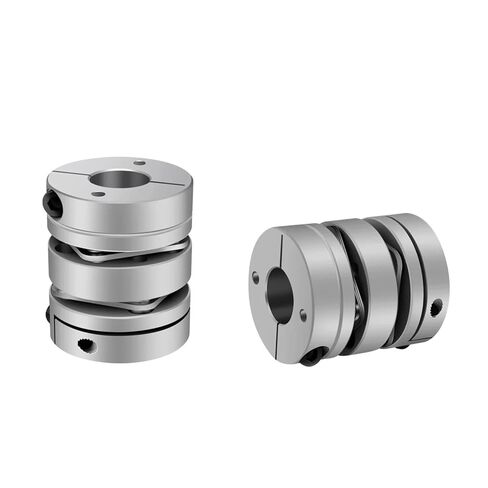 1 قطعة D19L26 سبائك الألومنيوم مزدوجة الحجاب الحاجز اقتران موصل مرن D19mm L26mm الكرة المسمار خطوة محرك معزز التشفير الكمبيوتر (6x6) in Kuwait