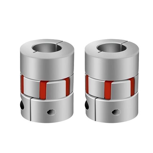 BW ثلاثة فكي D25L30 مقرنة الألومنيوم البرقوق عمود مرن اقتران موصل المحرك CNC وصلات مرنة 5/6/6.35/8/10/12 مللي متر (5x10) in Kuwait