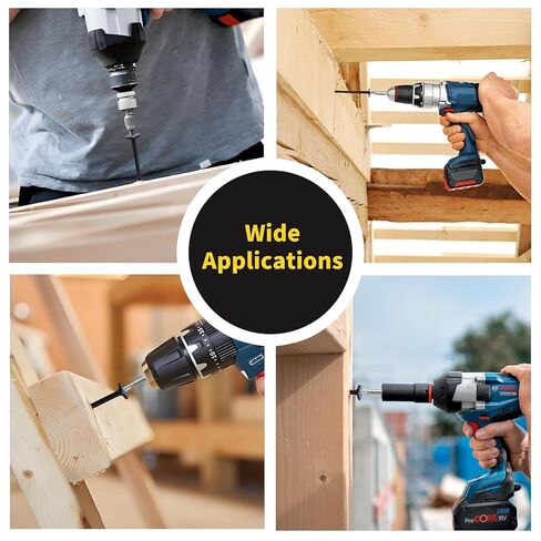 مسامير خشبية هيكلية #14 × 2-7/8 بوصة 55 قطعة، FIXLINK رأس غاطس مسطح T30 نجمة محرك، براغي سطح خارجي شديدة التحمل، مقاومة للصدأ للأخشاب/التأطير/المناظر الطبيعية، أسود in Kuwait