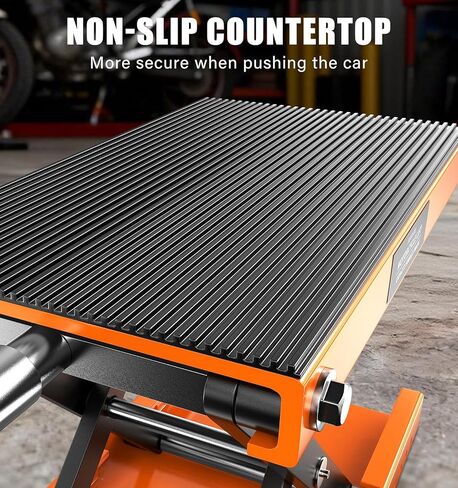 500KG Heavy Duty Motorcycle Scissor Lift, 150% Capacity 85mm-350mm Lift Range, Portable Maintenance Lift Table for Motorcycle, ATV, Scooter, Dirt Bike, with Optional Accessories in Saudi Arabia