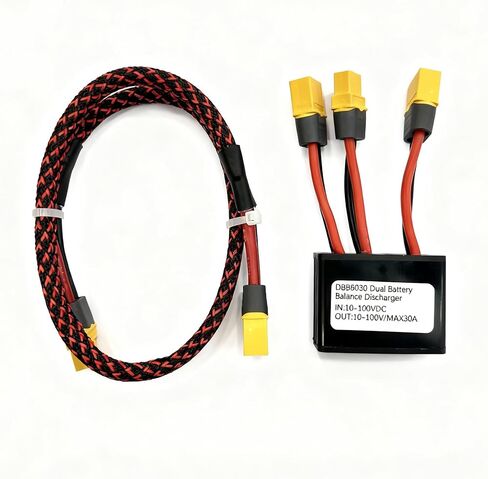 Dual Battery Pack Switch Balancer Double Battery Discharge Converter for E-Bike 500W 10-100V DC Input Max 30 Amps Generation II in Saudi Arabia