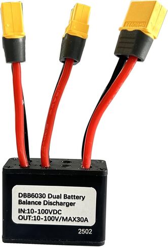 Dual Battery Pack Switch Balancer Double Battery Discharge Converter for E-Bike 500W 10-100V DC Input Max 30 Amps Generation II in Saudi Arabia