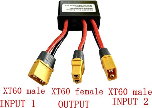 Dual Battery Pack Switch Balancer Double Battery Discharge Converter for E-Bike 500W 10-100V DC Input Max 30 Amps Generation II in Saudi Arabia