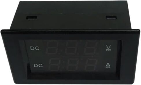 1PCS DC 0-100V-600V Voltmeter LED Digital 5-Wire(Black,DC0-100V) in Saudi Arabia