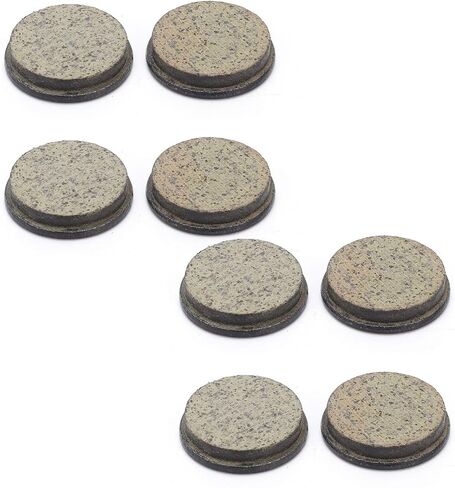 وسادات فرامل قرص الدراجة من Joyzan، طقم بديل لركوب الدراجات من الراتنج الزيتي شبه المعدني الناعم منخفض الضوضاء لركوب الدراجات، كتم الصوت والتخييم في الهواء الطلق والجبال MTB سكوتر كهربائي 020 ملحق معدني BB5 M446 4 أزواج in Saudi Arabia