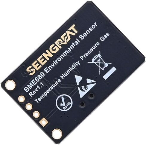 BME680 Environmental Sensor - Temperature Humidity Pressure Gas Sensor with SPI/I2C, High-Precision Air Quality Monitor for Arduino & Raspberry Pi in Saudi Arabia