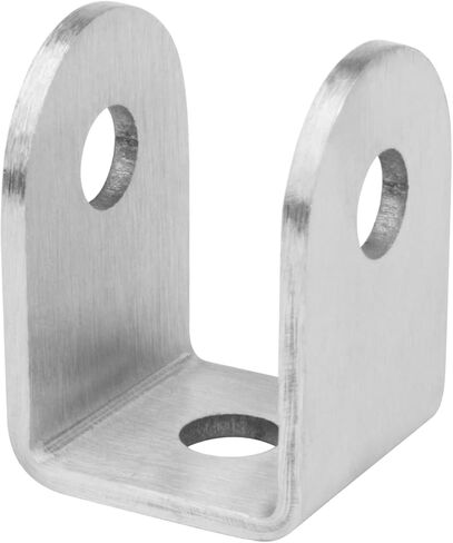 GBGS 10 Pcs U Bracket for 1" Panel,Bracket Stamped 304 Stainless Steel,2.8 mm Thick in Saudi Arabia