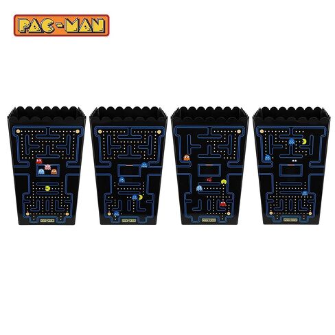 PAC-MAN Maze Popcorn Storage Bucket Containers, Set of 2 | 8.5 Inches Tall in Saudi Arabia
