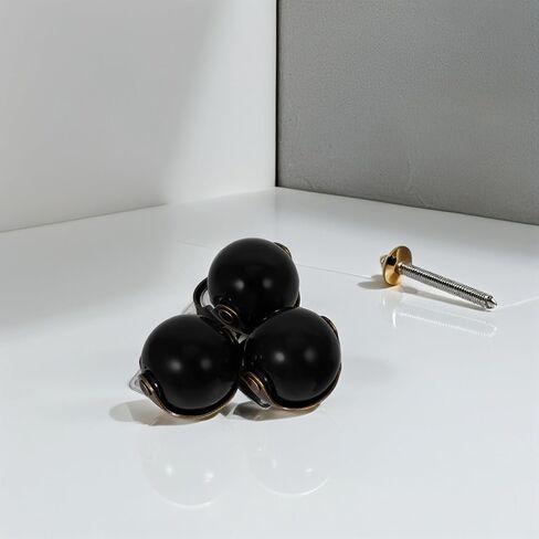 Ciieeo 4 قطع 2 بوصة عجلات كروية دوارة شديدة التحمل عجلات أثاث متوافقة مع دوران هادئ لخزانة طاولة القهوة وعربة العربة الطبية in Kuwait