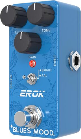 دواسة EROK BLUES MOOD Overdrive - نغمة على طراز البلوز مع استجابة تردد واسعة، تجاوز حقيقي - مثالية للاعبي البلوز in Kuwait