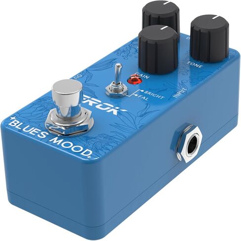 دواسة EROK BLUES MOOD Overdrive - نغمة على طراز البلوز مع استجابة تردد واسعة، تجاوز حقيقي - مثالية للاعبي البلوز in Kuwait