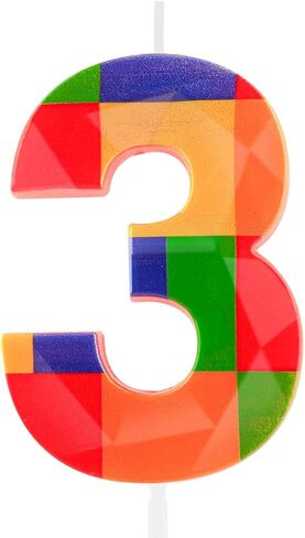 الكتابة على الجدران الملونة رقم 11 شمعة، سعيد 11 شموع عيد ميلاد للكعك، توبر كعكة ملونة للبنين الفتيات الحلو 11 زينة حفلة عيد ميلاد in Kuwait