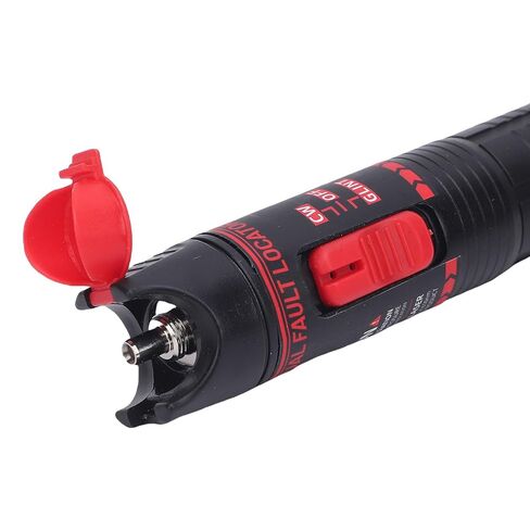 محدد الأعطال البصرية من الألياف الضوئية، محدد الأعطال البصرية من الألياف الضوئية، موصل عالمي بطول 15 كيلومترًا، قلم ضوء قابل لإعادة الشحن، جهاز اختبار VFL، تصميم محمول، محدد الأعطال المرئية للصيانة والدوائر in Kuwait