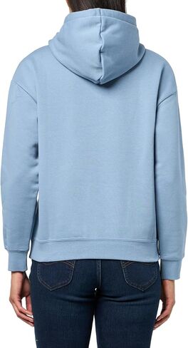 PUMA Women's Essentials Logo Fleece Hoodie (Available in Plus Sizes), Cool Blue AH25 in Saudi Arabia