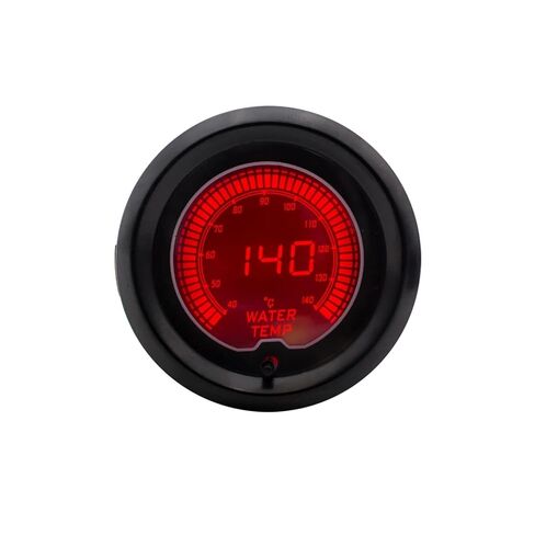 2" 52mm 7 Colors Water Temp Gauge 40-140 Celsius with Sensor in Saudi Arabia