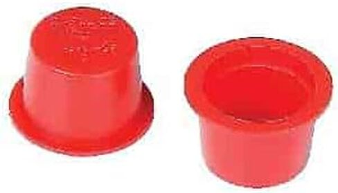 JEGS Vintage-Look Plastic Wheel Plugs | Red | Fits Standard 11/16� Holes | Keeps Out Crud, Wax, Dirt, and Other Contaminants | 25 Per Package in Saudi Arabia