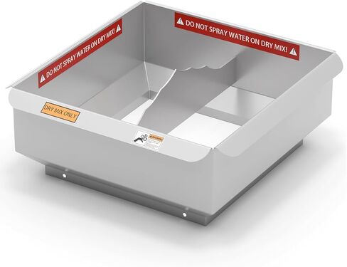 Hopper Extension, Increased Dry Mix Capacity From 120 Pounds to 300 Pounds, Anti-Rust Nano Coating, for large-Scale Construction And Yard Renovations in Kuwait