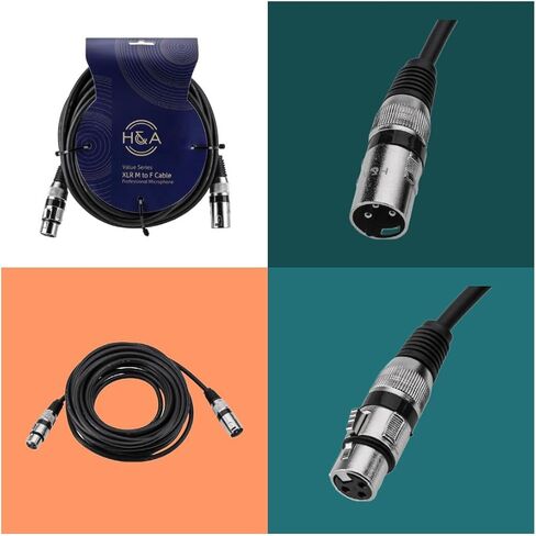 واجهة USB من Focusrite Scarlett 2i2 الجيل الرابع مع مجموعة برامج، حزمة مع سماعات رأس Baco Studio المغلقة وكابل ميكروفون XLR مقاس 15 بوصة، وفلتر بوب مع عنق الإوز (4 عناصر) in Kuwait