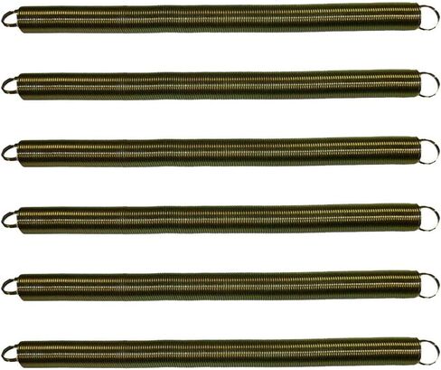 Mytee Products 6 Pack Trailer Hose Support Spring 1.08" X 15.42" - Replace 11603 038003 020057 12-08010 17-116 177.6011 39301790 34114 417201C 451048 47006 701104 AM1776011 MBR011603 RE6610615 RH21603 in Kuwait