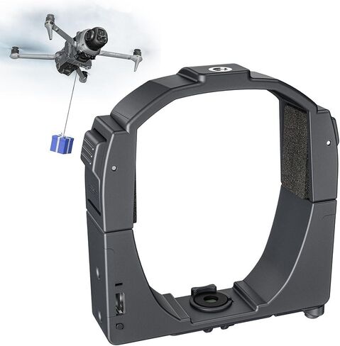 جهاز إطلاق الحمولة من YBING لـ DJI Mavic 4، نظام إسقاط هوائي بدون طيار مزود بمستشعر ضوئي قابل لإعادة الشحن لصيد الأسماك والإنقاذ والإسقاط الجوي وملحقات التوصيل الجوي الإبداعية in Kuwait